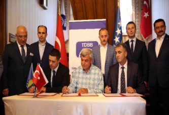 Karaosmanoğlu, Duboj Dostluk Köprüsü Protokolünü İmzaladı