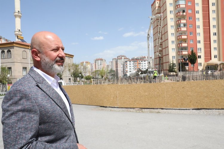 Kayseri Kocasinan'ın Beyazşehir'inde Kur'an Kursu'nun temeli atıldı 