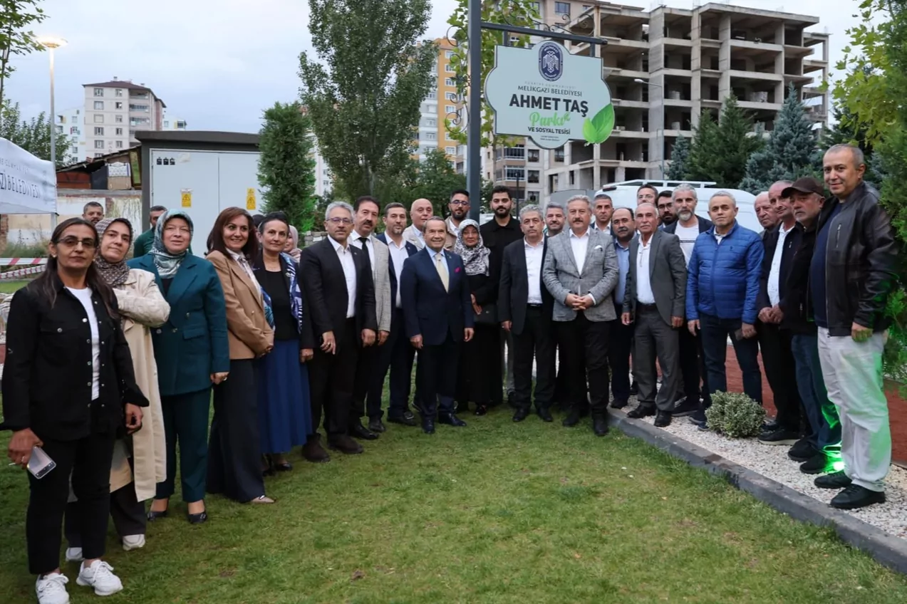 Kayseri Melikgazi'ye yeni park ve sosyal tesis