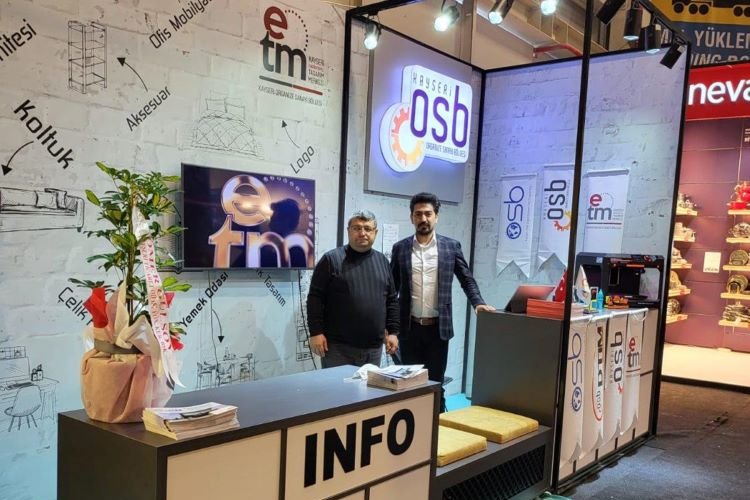 Kayseri OSB, İstanbul Mobilya Fuarı'nda 