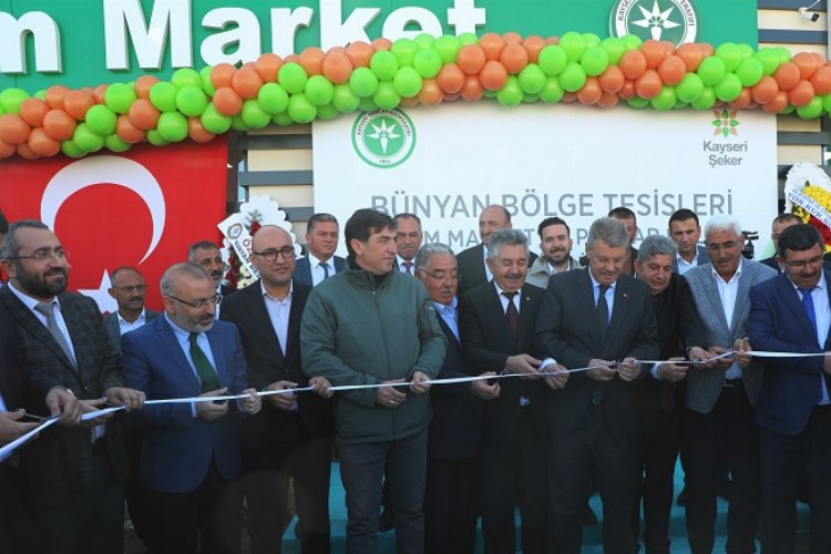 Kayseri Şeker'den Bünyan'da çifte açılış