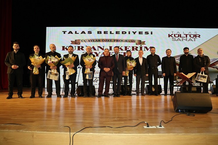 Kayseri Talas'ta Kur'an ziyafeti