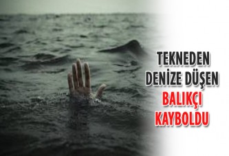 Kefken'de balıkçı denize düştü