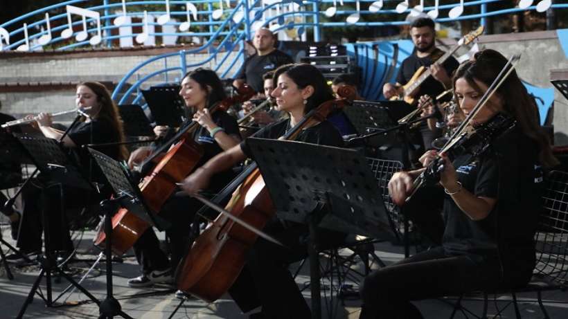 Kent Orkestrasından Cumhuriyet Parkı’nda konser