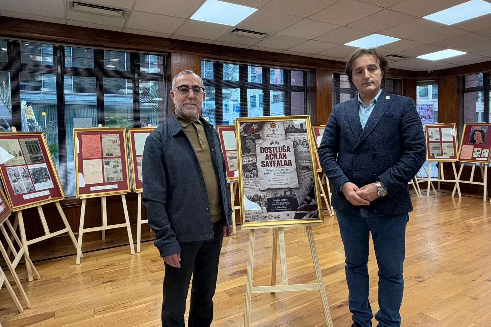 KGK’nin Londra’daki Türk-İngiliz ilişkileri sergisi ilgi görüyor