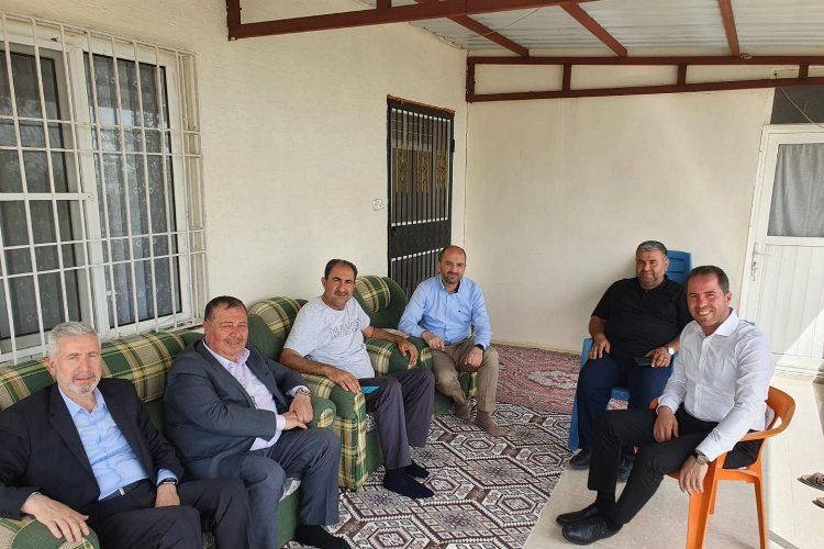 Kilis'te başkanlardan Yalçın’a geçmiş olsun ziyareti