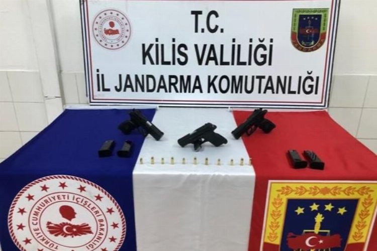 Kilis'te jandarmadan silah ve mühimmat kaçakçılığı operasyonu