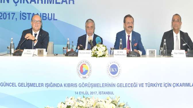 KKTC Cumhurbaşkanı Akıncı Türk iş dünyasına hitap etti