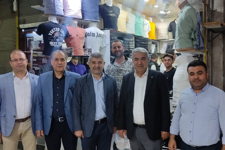 KMESOB Başkanı Kuybu’dan bayram öncesi esnaf ziyareti 