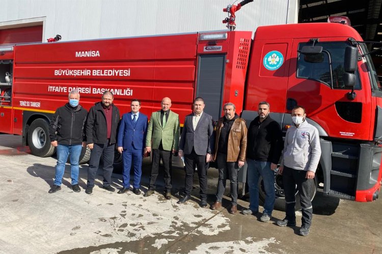 'Koca Yusuf' Manisa İtfaiyesi'nin filosuna katılacak