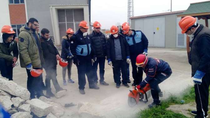 Kocaeli AFAD İzmit Belediyesine eğitim verdi