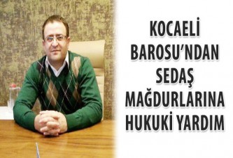 Kocaeli Barosu’ndan SEDAŞ mağdurlarına hukuki yardım