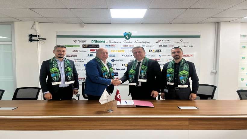 Kocaeli Bilnet ve Bilgi Köprüsü’nden Kocaelispor ile sponsorluk anlaşması