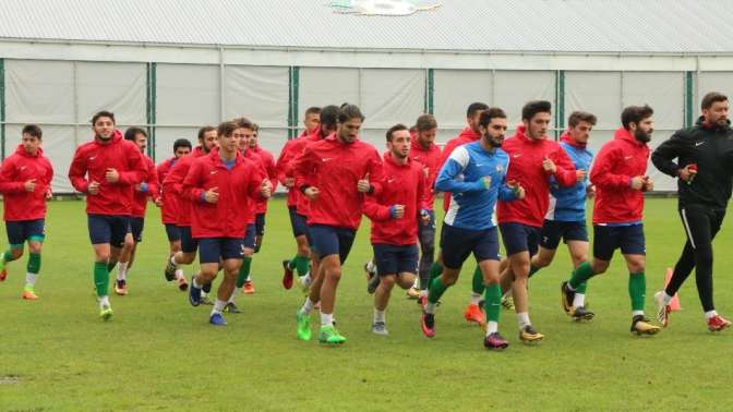 Kocaeli Birlikspor teknik-taktik çalıştı