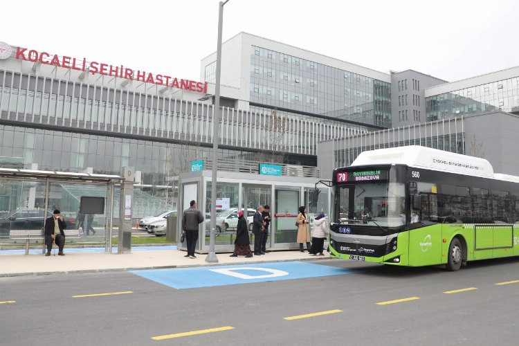 Kocaeli Büyükşehirden Şehir Hastanesine kolay ulaşım