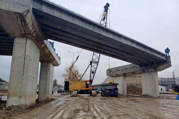 Kocaeli'de Yeşilova-Solaklar Kavşağı’nda ilerleme yüzde 60