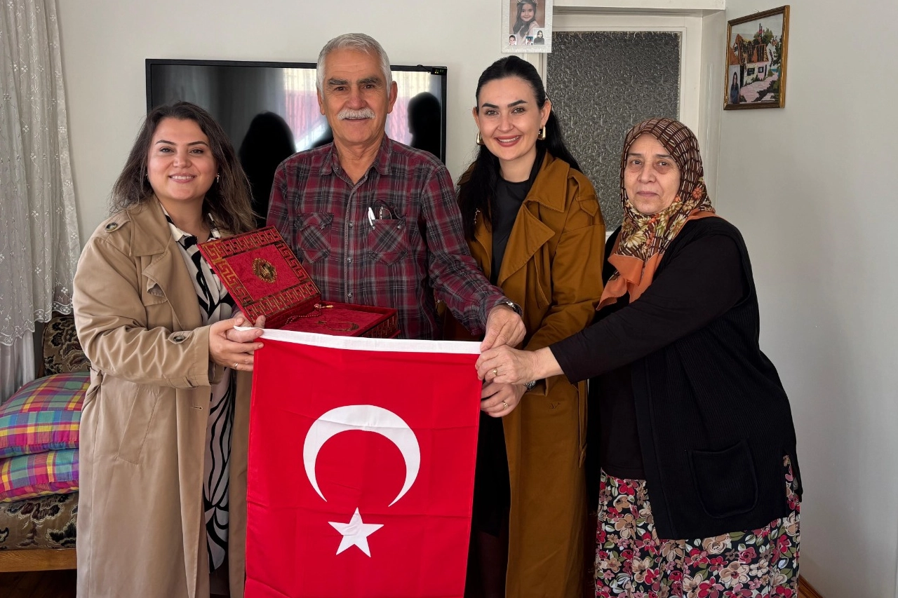 Kocaeli'de İzmit Belediyesinden Kıbrıs Gazilerine ziyaret