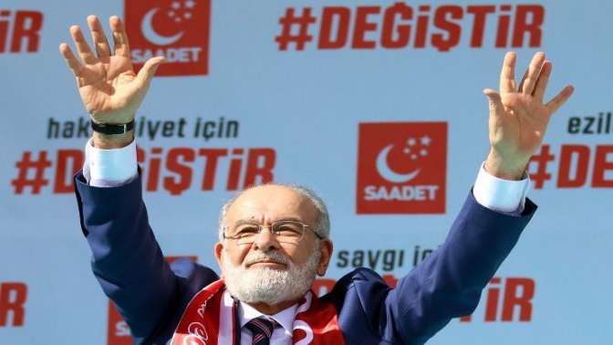 Kocaeli’deki ilk miting Saadet’ten