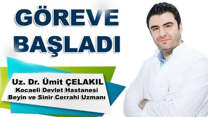 Kocaeli Devlette Beyin ve Sinir Cerrahi Uzmanı Göreve Başladı