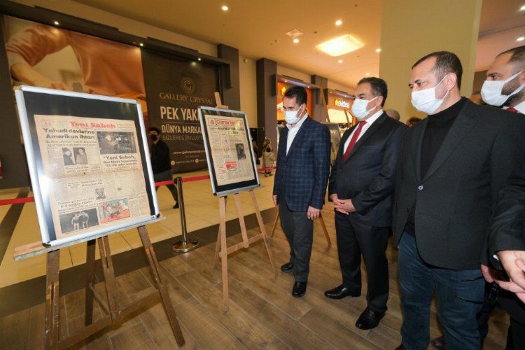 Kocaeli Gebze'de gazeteciler için nostalji sergisi