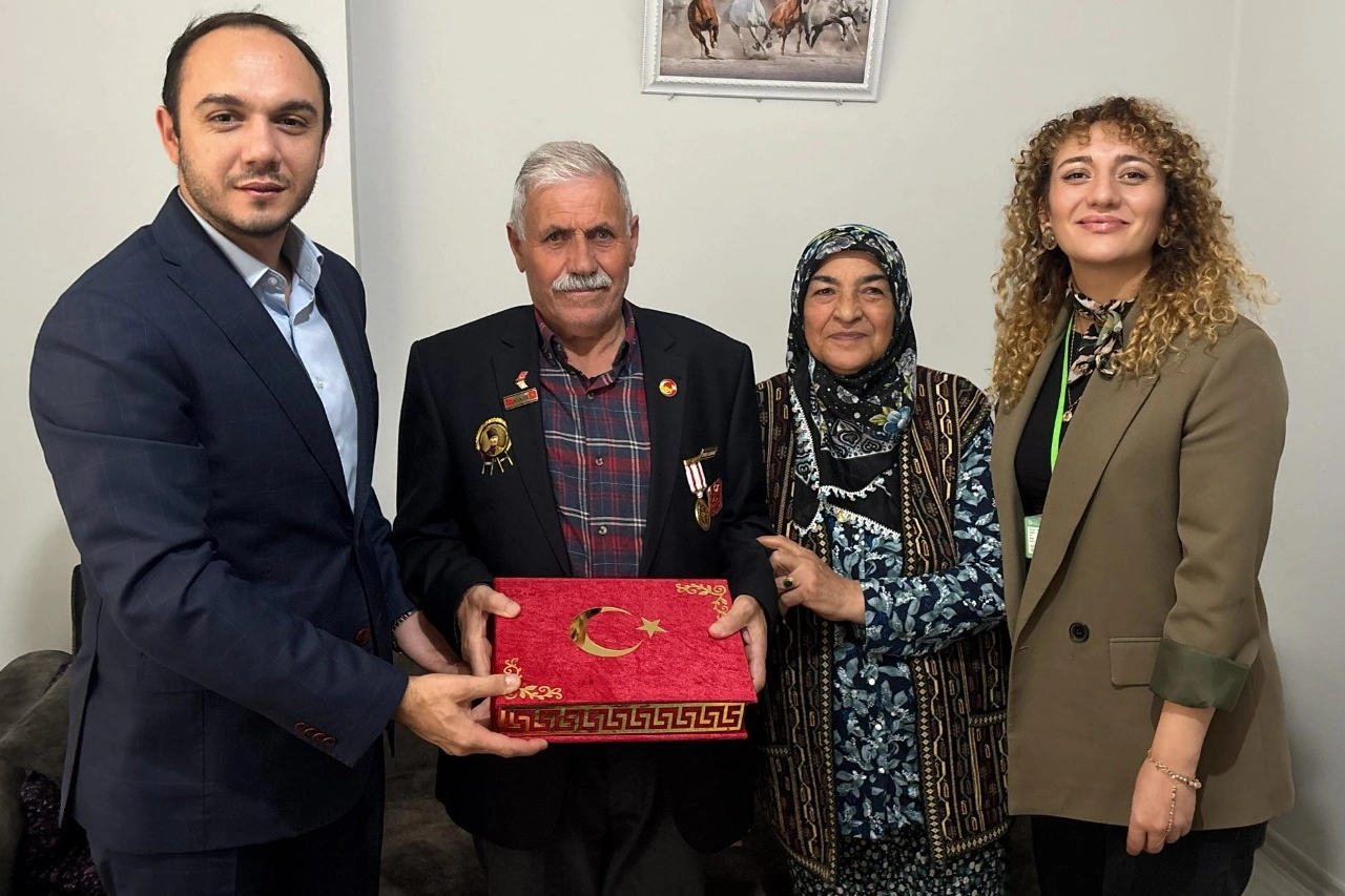 Kocaeli Gebze’de Kıbrıs Gazilerine minnet ziyareti