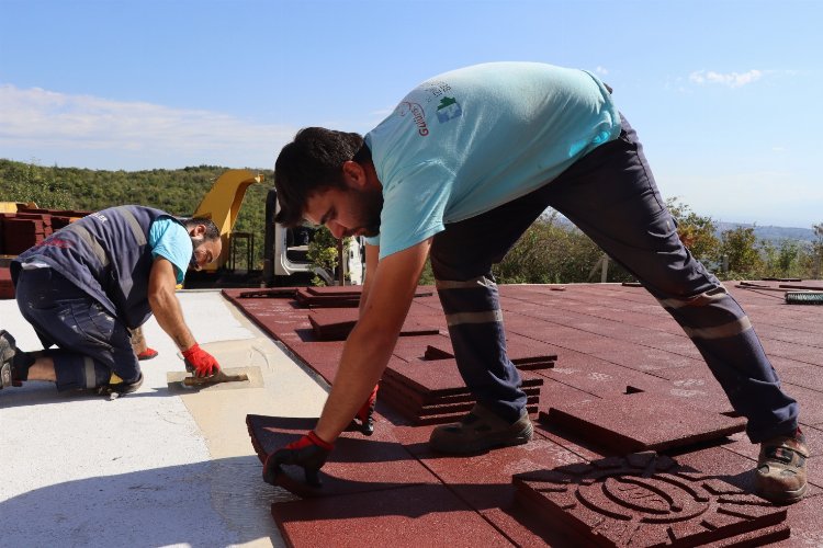 Kocaeli İzmit'te TOKİ Konutları'ndaki parklara güven geldi