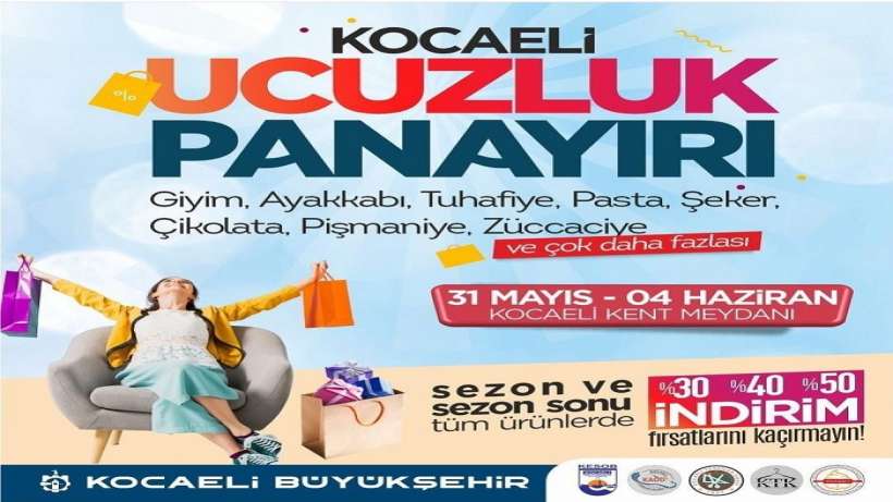 Kocaeli’nde Ucuzluk Panayırı