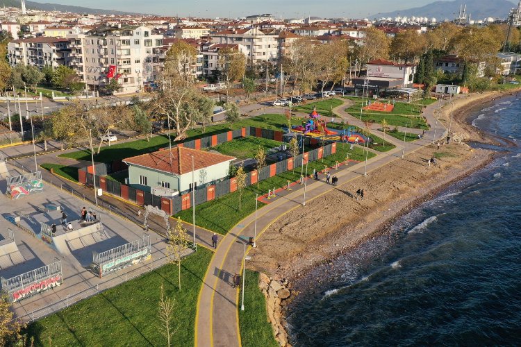 Kocaeli'nin Yarımca sahil parkı çok güzel oldu