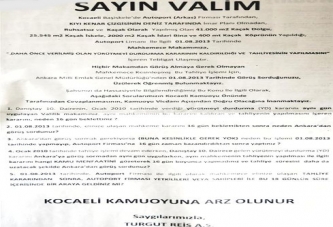 Kocaeli Valisi'nin Tam Sayfa İlana Yanıtı: Liman Tahliye Yöntemini Bakanlık Bildirecek