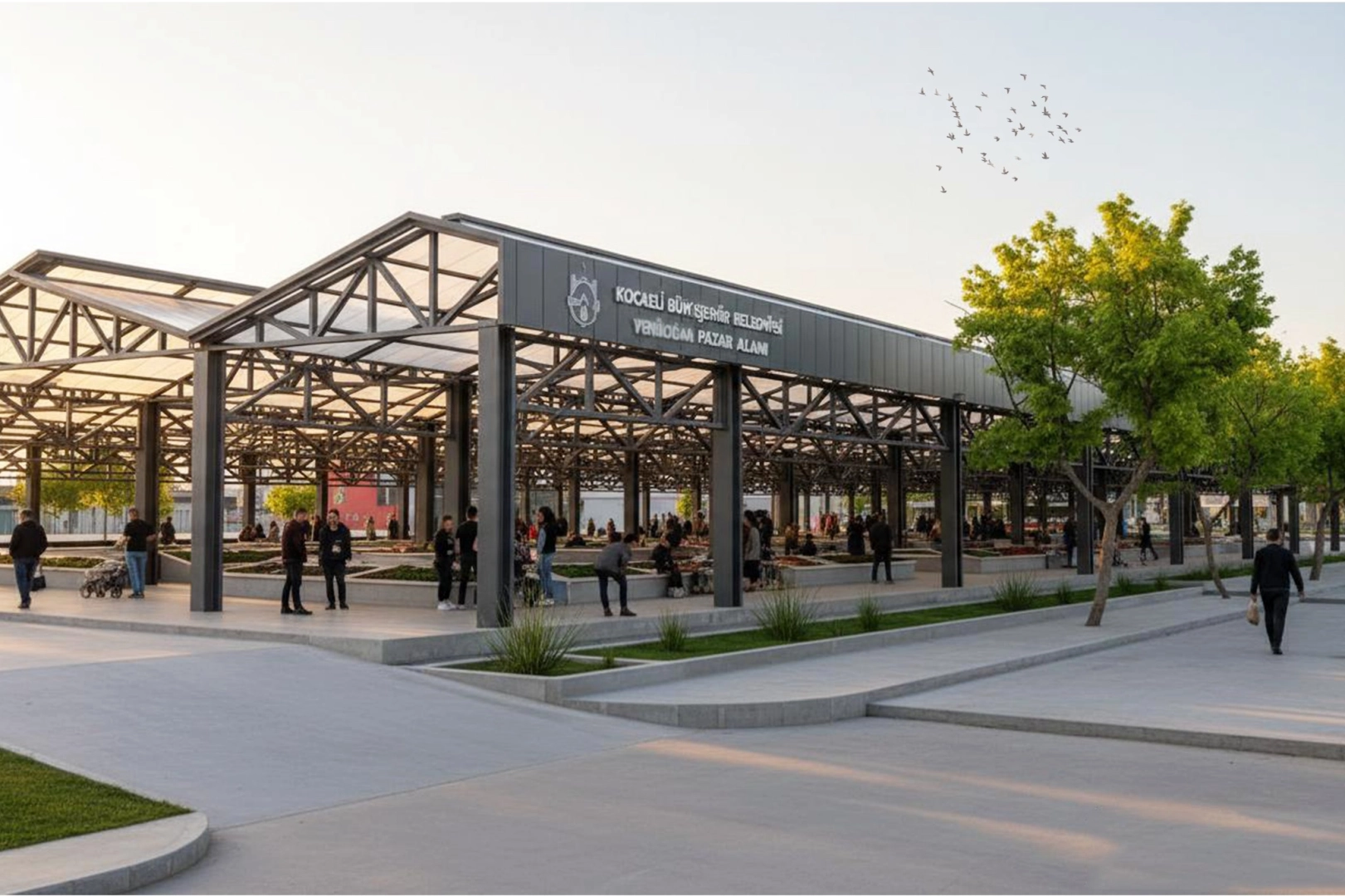 Kocaeli İzmitte modern kapalı pazar alanı geliyor