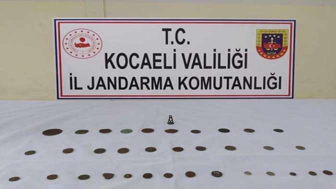 Kocaelide 35 parça tarihi eser ele geçirildi