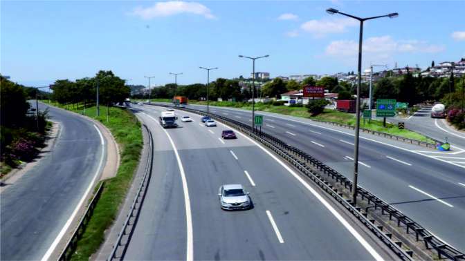 Kocaelide bayram trafiği normal seyrinde