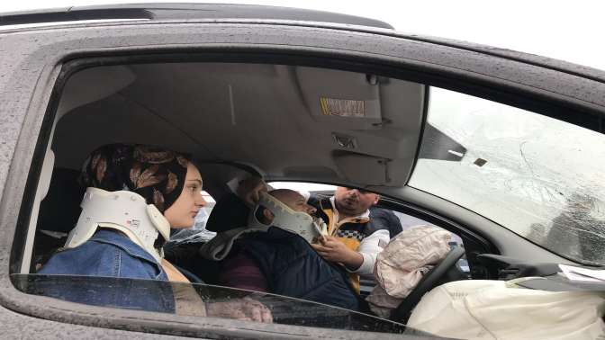 Kocaelide trafik kazası: 4 yaralı