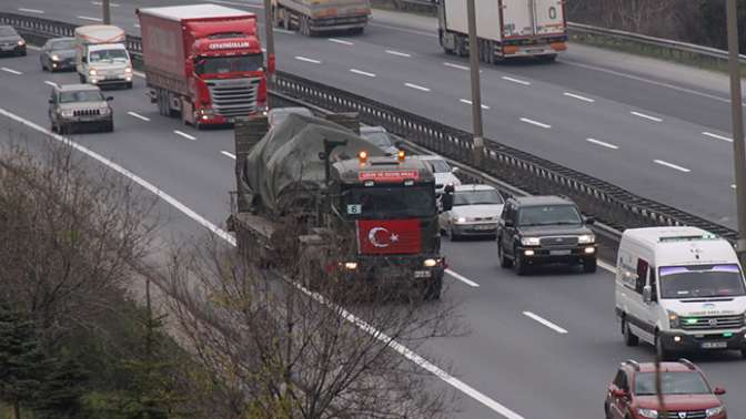 Kocaliden sınıra tank sevk edilmeye başladı