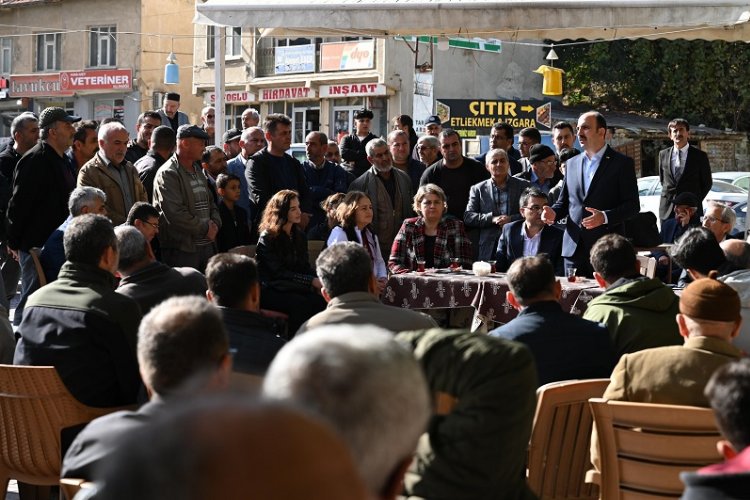 Konya'da Başkan Altay Ladik sakinleriyle buluştu