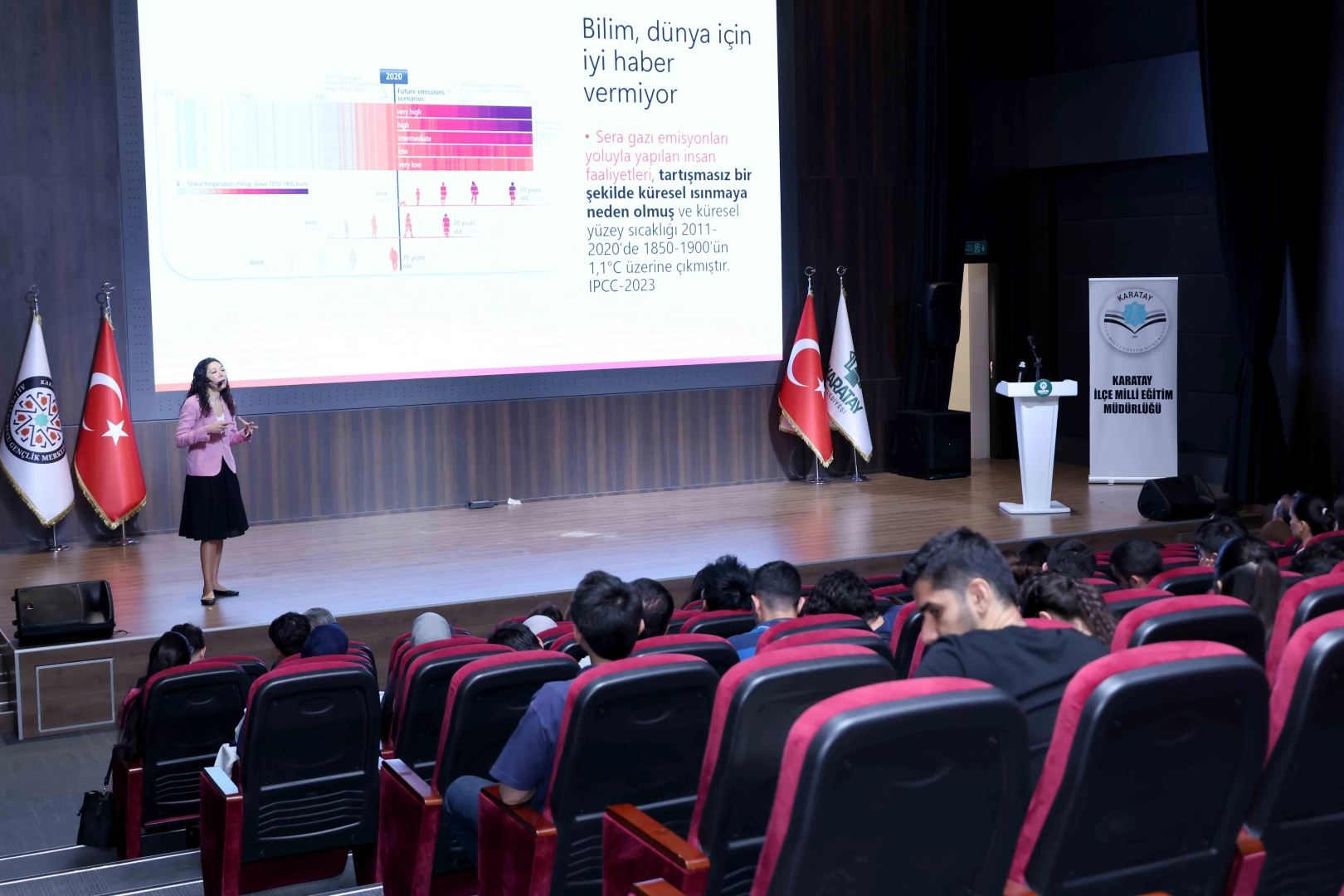 Konya Karatay'dan COP31'e 'Genç İklim Bildirgesi'
