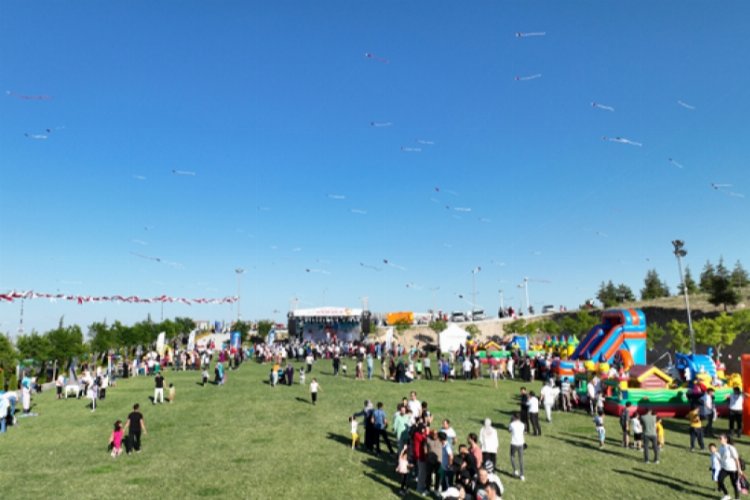 Konya Selçuklu'da çocuklar bu şenliği çok sevdi