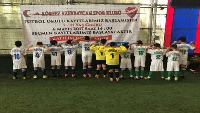 Körfezde Azerbaycan Derneği Spor Okulu Açtı
