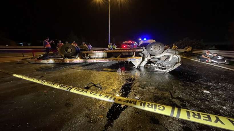 Körfez'de zincirleme kaza, 1 kişi öldü, 2 kişi yaralı