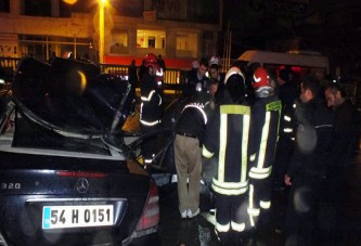 Körfez'deki kazada 1 polis öldü
