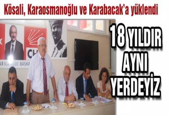Kösali, Karaosmanoğlu ve Karabacak’a yüklendi