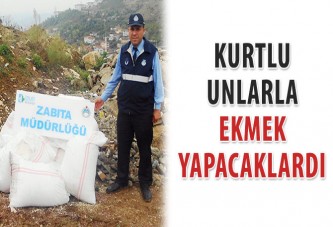 Kurtlu unlarla ekmek yapacaklardı