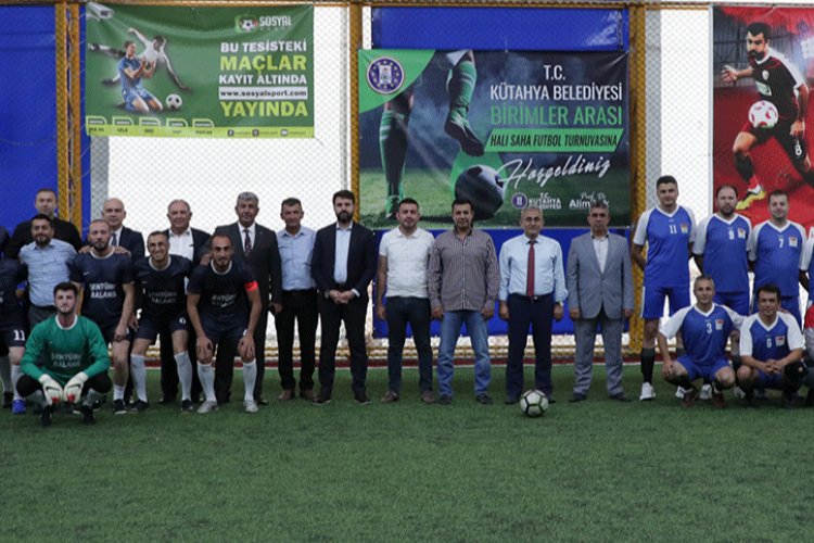 Kütahya Belediyesi'nden personele futbol motivesi