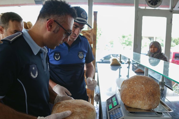 Kütahya Zabıtası'ndan fırın denetimi