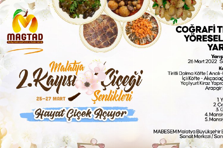 Malatya 2. Kayısı Çiçeği Şenlikleri start aldı