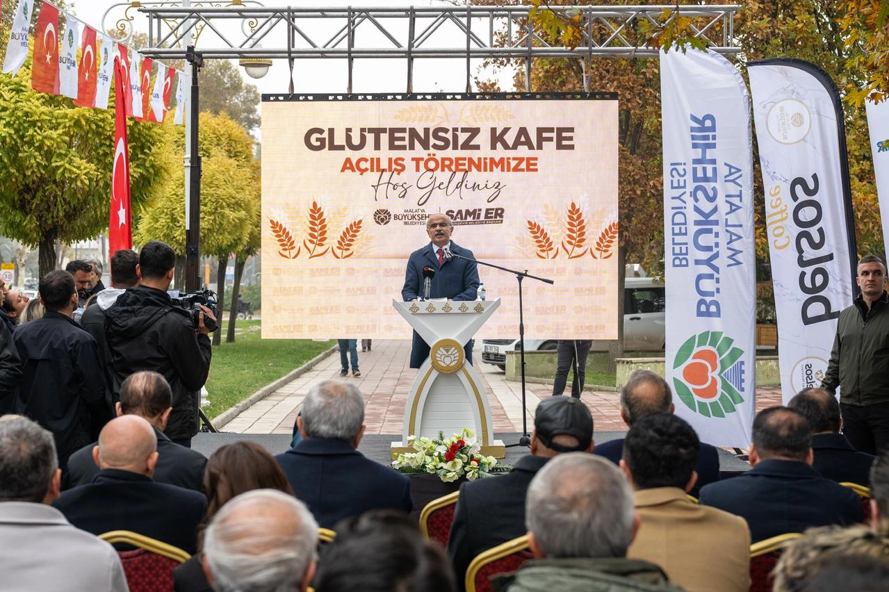 Malatya'da Glütensiz Kafe hizmete açıldı