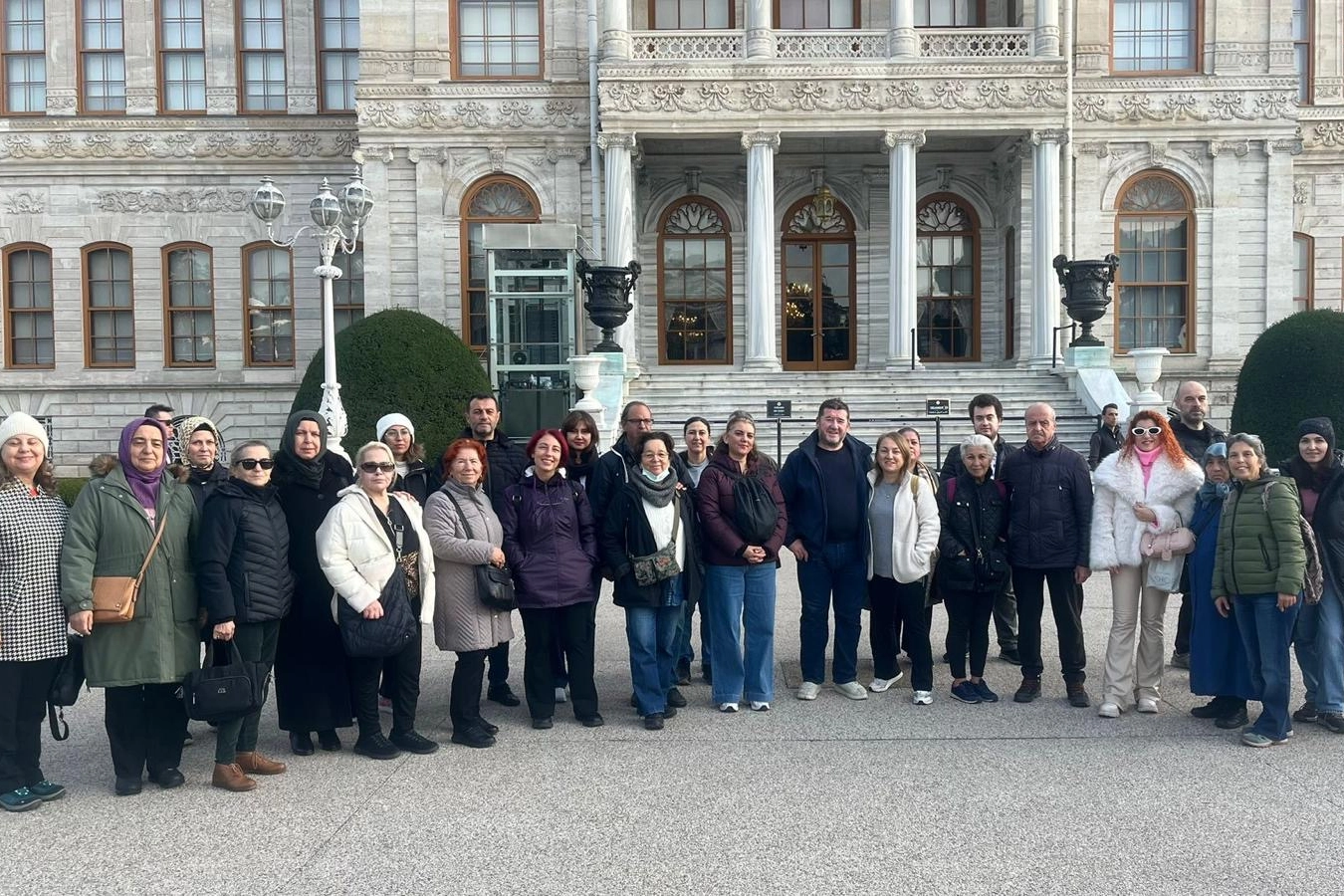 Maltepeliler, Dolmabahçe Sarayı'nı ziyaret etti