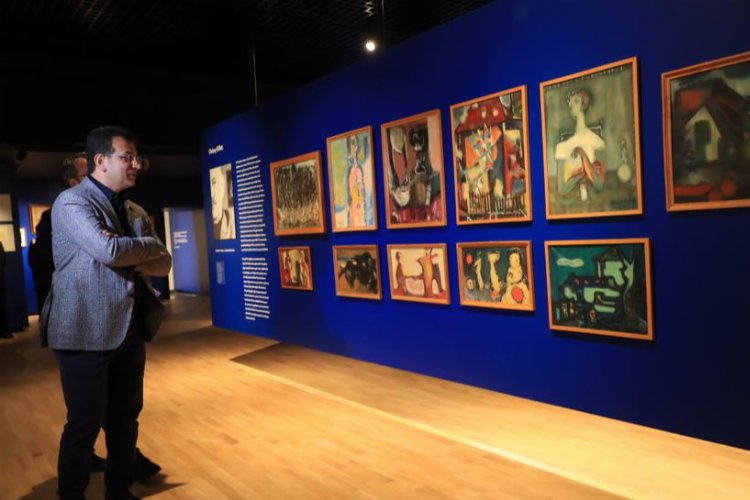 İmamoğlu'ndan 'Şairler Neden Resim Yapar' sergisine davet 