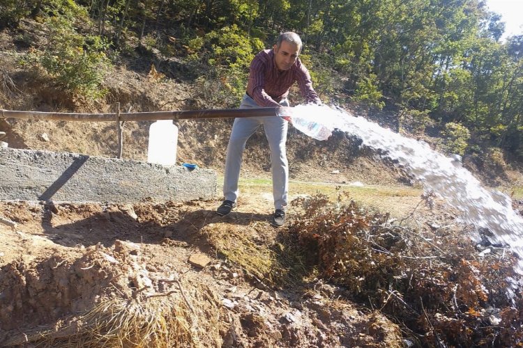 Manisa Alaşehir'de saniyede 15 litre verimli sondaj