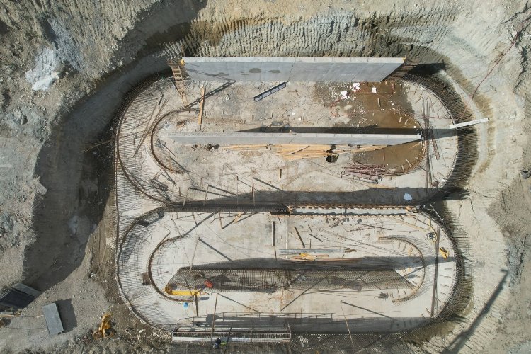 Manisa Demirci'de AAT'de betonerme imalat sürüyor